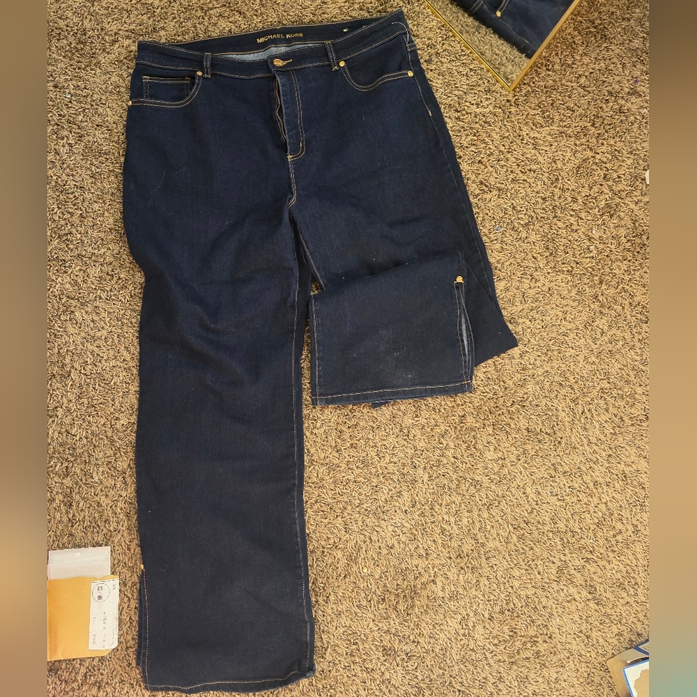 Michael KORS Dark Blue Jeans SIZE 16